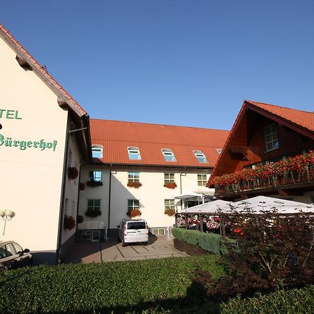 Hotel Buergerhof Hohenstein-Ernstthal Buitenkant foto
