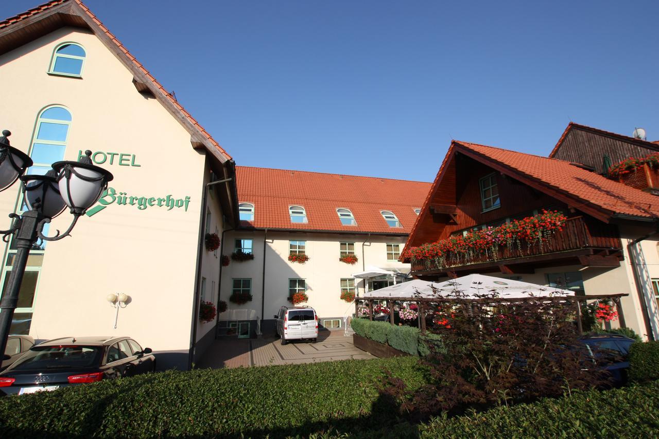 Hotel Buergerhof Hohenstein-Ernstthal Buitenkant foto