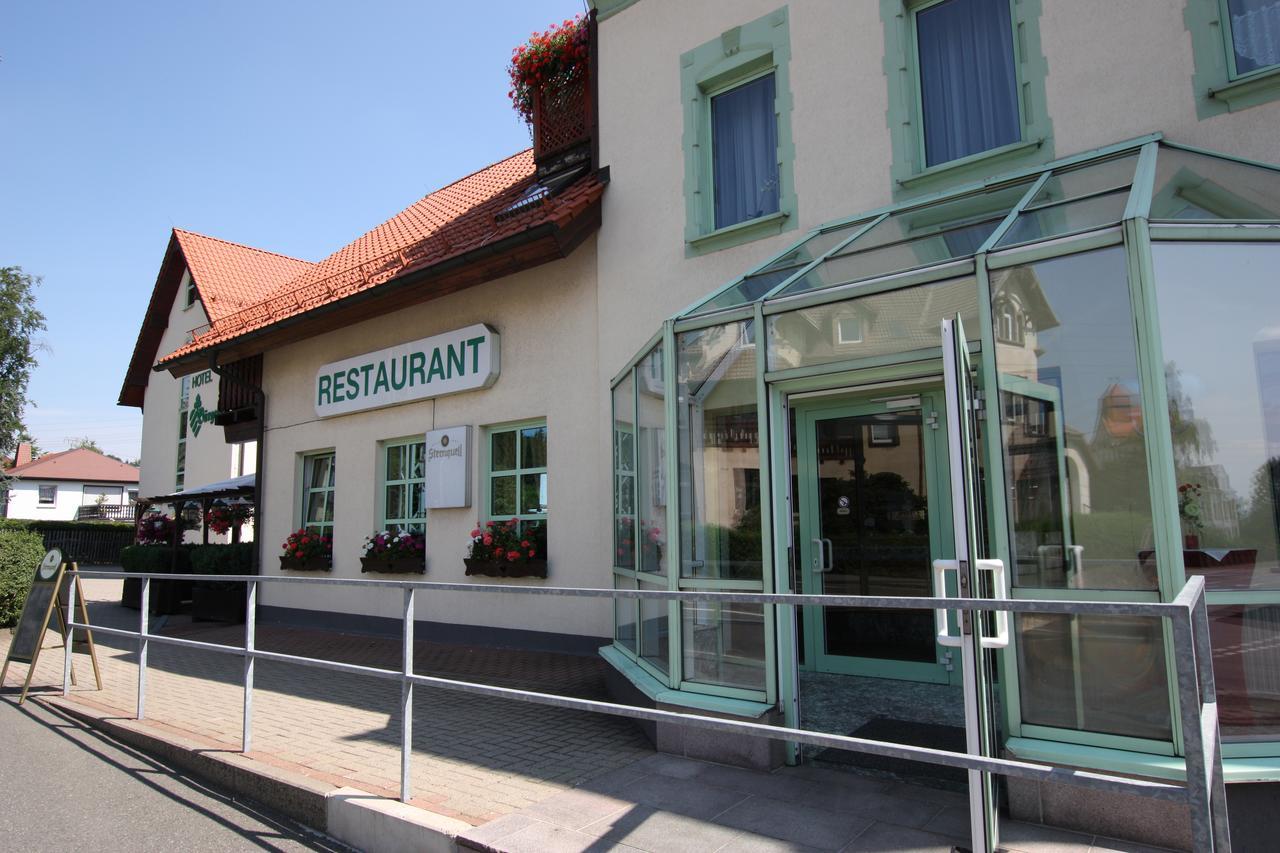 Hotel Buergerhof Hohenstein-Ernstthal Buitenkant foto